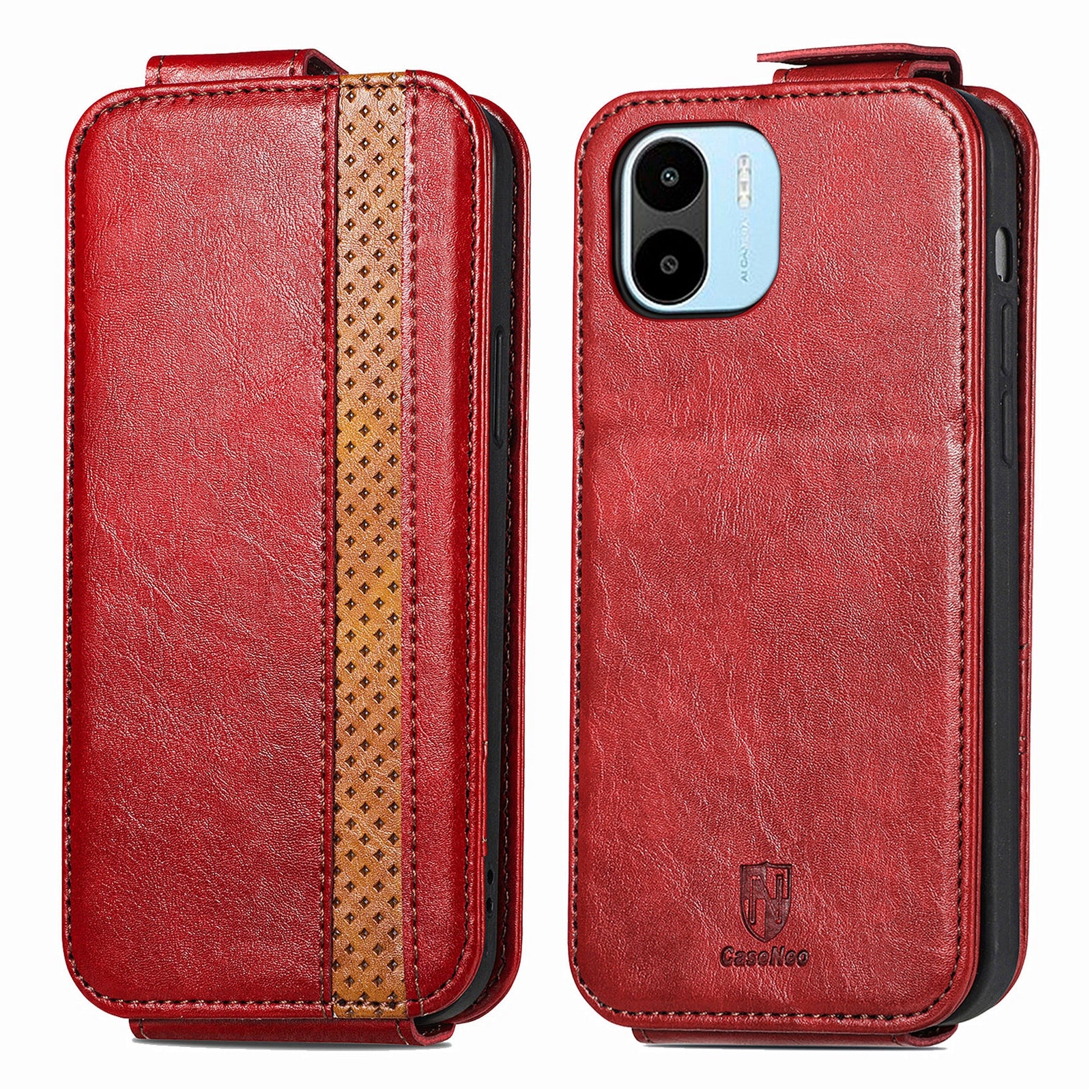CASENEO 003 Series For Xiaomi Redmi A1 4G A2 4G Card Holder Splicing Style PU Leather Flip Phone Case Stand Drop Protection Phone Cover CASENEO 003 Series For Xiaomi Redmi A1 4G A2 4G Card Holder Splicing Style PU Leather Flip Phone Case Stand Drop Protection Phone Cover